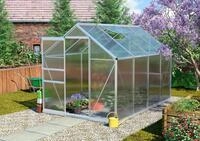 Gew&auml;chshaus VITAVIA "Calypso 5800", silber (silberfarben), B:192cm T:302cm,