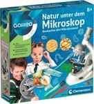 Experimentierkasten CLEMENTONI "Galileo, Natur unter dem Mikroskop", wei&szlig;,...
