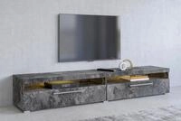 Lowboard OTTO HOME "India,Breite 200 cm, stilvolle Fernsehschrank mit offenen