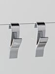 Handtuchhaken HEINE HOME, grau (chromfarben), B:6,5cm H:2,5cm L:10cm, Kunstfaser,