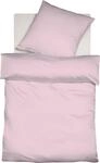 Bettw&auml;sche FLEURESSE "Colours in 135x200, 155x220 oder 200x200 cm", rosa (ros&eacute;),