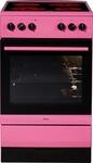 AMICA Elektro-Standherd "SHC 11507 PI", Energieeffizienz: A, pink, Herdsets,
