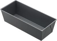 Brotbackform KAISER BACKFORMEN "Inspiration", grau, B:12cm L:31,3cm T:7,8cm, Stahl,