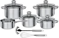 GSW "Silver Star" Set, Bratentopf &Oslash; 16/20 cm, Fleischtopf &Oslash; 16/20 cm,