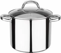 Gem&uuml;setopf GSW "Montreal", silber (silberfarben), H:18cm &Oslash;:20cm, T&ouml;pfe,