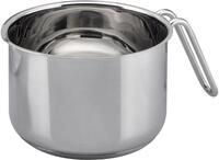 Milchtopf GSW "Montreal", silber (edelstahlfarben), &Oslash;:14cm, T&ouml;pfe, Milchtopf,