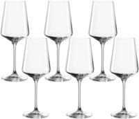 Wei&szlig;weinglas LEONARDO "Puccini", transparent, 400ml, 6 Stk., Glas, Trinkgef&auml;&szlig;e,