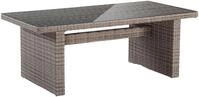 Gartentisch MERXX "Riviera", beige (natur), B:100cm H:76cm T:200cm, Tische,