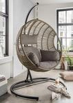 H&auml;ngesessel DESTINY "COCO DE LUXE II", beige (beige, grau), B:125cm H:196cm...