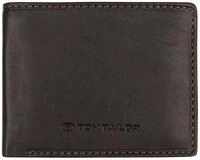 Geldb&ouml;rse TOM TAILOR "LARY", Herren, braun, Leder, Basic, Kleinlederwaren