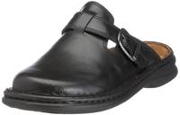 Clog JOSEF SEIBEL "Madrid, schwarz", Herren, Gr. 43, schwarz, Obermaterial: 100%