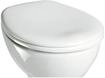 WC-Sitz ADOB "Venezia", wei&szlig;, B:38cm L:44cm, Duroplast, Edelstahl, WC-Sitze, WC-Sitz