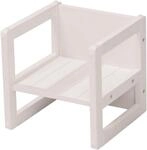 Stuhl ROBA "Sitzhocker, wei&szlig;", wei&szlig;, St&uuml;hle, Kinder, B/H/T: 30cm x 30cm x...