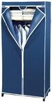 Stoffschrank WENKO "Modell Air", blau (dunkelblau), B:75cm H:160cm T:50cm,