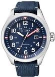 Solaruhr CITIZEN, blau, Armbanduhren, Herren, Solaruhr, Armbanduhr, Herrenuhr, Datum