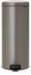 M&uuml;lleimer BRABANTIA "NewIcon Treteimer, 30L", silber (platinum), B:29,3cm H:67,9cm
