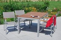Garten-Essgruppe MERXX "Naxos", beige (natur), Obermaterial: 100% Polyester,
