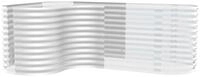 Hochbeet VITAVIA "Erweiterung Curve 858", silber (silberfarben), B:80cm H:85,8cm