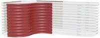 Hochbeet VITAVIA "Erweiterung Curve 858", rot (rubin), B:80cm H:85,8cm T:80cm,
