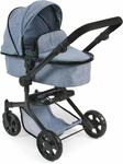Kombi-Puppenwagen CHIC2000 "Mika", blau, Puppenwagen, KinderB:41cm H:82cm T:73cm,