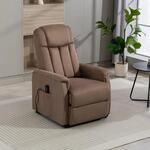 TV-Sessel DUO COLLECTION "Delphi mit elektrischer Aufstehhilfe", braun, B:77cm