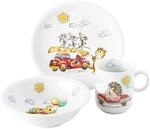 Kindergeschirr-Set SELTMANN WEIDEN "Kindergeschirr Set Compact Flinke Flitzer bunt",