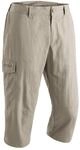 Caprihose MAIER SPORTS "Jens", Herren, Gr. 48, Normalgr&ouml;&szlig;en, beige, 100% Polyamid,