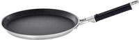 Cr&ecirc;pepfanne R&Ouml;SLE "SILENCE PRO", silber (silberfarben, schwarz), B:29,5cm H:10cm