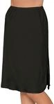Unterrock NINA VON C. "Halbrock L&auml;nge 60 cm Elegance", Damen, Gr. 38, schwarz,