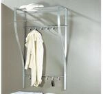 Garderobenschrank INOSIGN, grau (alufarben), B:66cm, Schr&auml;nke, Garderobenschrank