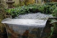 Wasserfall UBBINK "Brisbane", silber (silberfarben), Edelstahl, Wasserspiele,