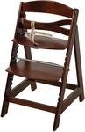 Hochstuhl ROBA "Treppenhochstuhl Sit up III, braun", Kinder, Gr. B/H/T: 45cm x 80cm x