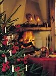KONSTSMIDE Christbaumkerzen "Weihnachtsdeko, Christbaumschmuck", wei&szlig;, Dioden 25