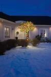 KONSTSMIDE LED-Lichterkette "Weihnachtsdeko aussen", schwarz, Dioden 80 Stk. Flammen