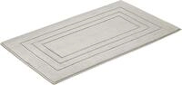 Badematte VOSSEN "Feeling" Gr. 3, grau (light grau), H:10mm, Baumwolle, Badematten,