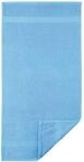 Badetuch EGERIA "Diamant", blau (hellblau), B:70cm L:140cm, Frotteevelours,