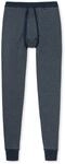 Lange Unterhose SCHIESSER "Lange Unterhose 1er Pack", Herren, Gr. M, blau
