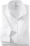 Businesshemd OLYMP "Level Five body fit", Herren, Gr. 45, N-Gr, wei&szlig;, Web,