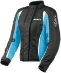 Motorradjacke NERVE "Unique" Gr. 36, blau, Jacken, Damen, 36, Obermaterial: 100%