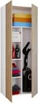 Mehrzweckschrank VCM "Holz Besenschrank Staubsauger Putzschrank Vandol K", braun