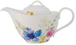 Teekanne VILLEROY & BOCH "Teekanne Mariefleur Basic 1000 ml bunt", bunt, Kannen,