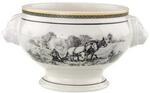 Schale VILLEROY & BOCH "Bol Lion Audun Ferme 600 ml bunt", bunt, Sch&uuml;sseln, Schale