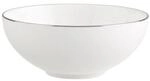 Schale VILLEROY & BOCH "Dessertschale Anmut Platinum No. 1 &oslash; 13 cm wei&szlig;", wei&szlig;,