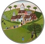 Tortenplatte VILLEROY & BOCH "Tortenplatte Charm & Breakfast Design Naif &oslash; 29,5 cm
