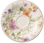 Untertasse VILLEROY & BOCH "Kaffee Untertasse Mariefleur Basic &oslash; 16 cm bunt", bunt,