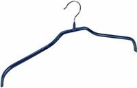 Kleiderb&uuml;gel WENKO "Modell Multi", blau, B:41cm H:19cm T:1cm, Kunststoff, Metall,