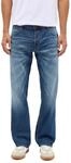 Straight-Jeans MUSTANG "Style Michigan", Herren, Gr. 30, L&auml;nge 30, blau (light