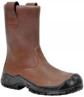 Sicherheitsschuh ELTEN "RIGGER Boot" Gr. 40, braun, 40, Obermaterial: 50% Rindsleder