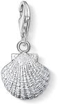 Charm-Einh&auml;nger THOMAS SABO "Muschel-Optik", silber (silberfarben), Charms, Silber