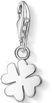 Charm-Einh&auml;nger THOMAS SABO "Kleeblatt", silber (silberfarben), Charms, Damen,